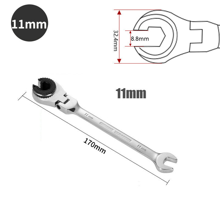 Ratcheting wrench | Bowlift