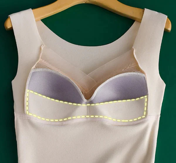BowLift | 2 in 1 warm vest with chest pads