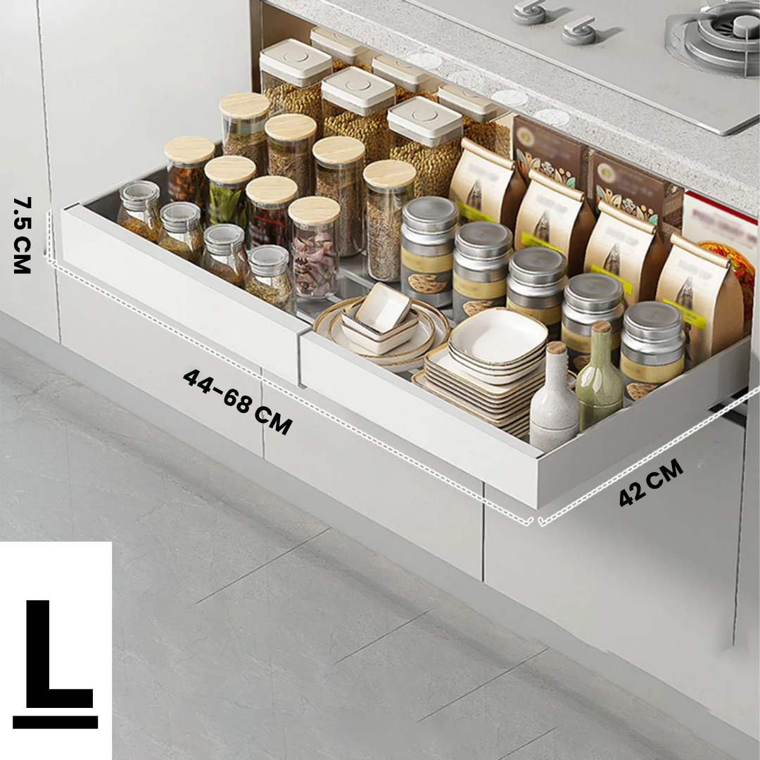 FlexiShelf Pro — Finally perfect organization that makes your everyday kitchen life easier | Bowlift