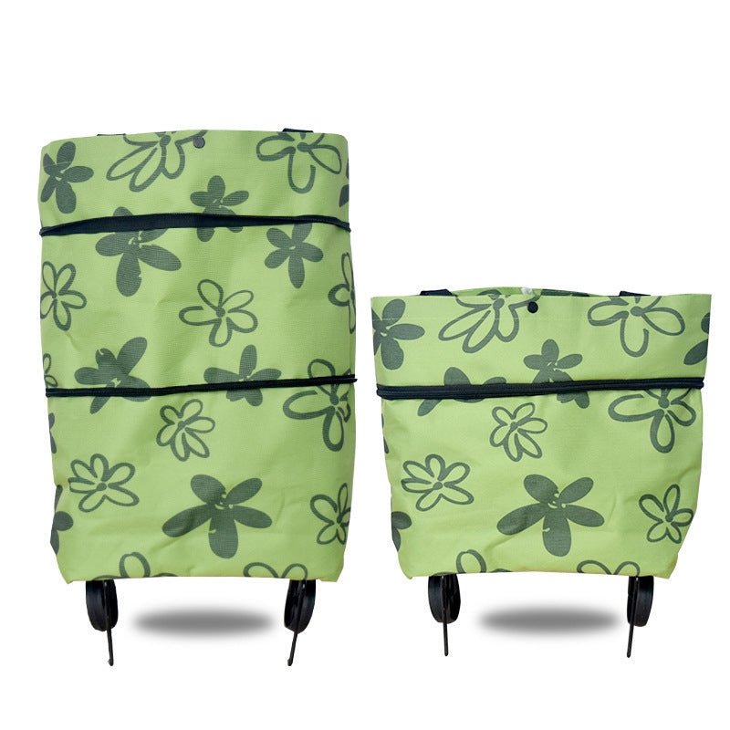 BowLift | Foldable green shopping bag