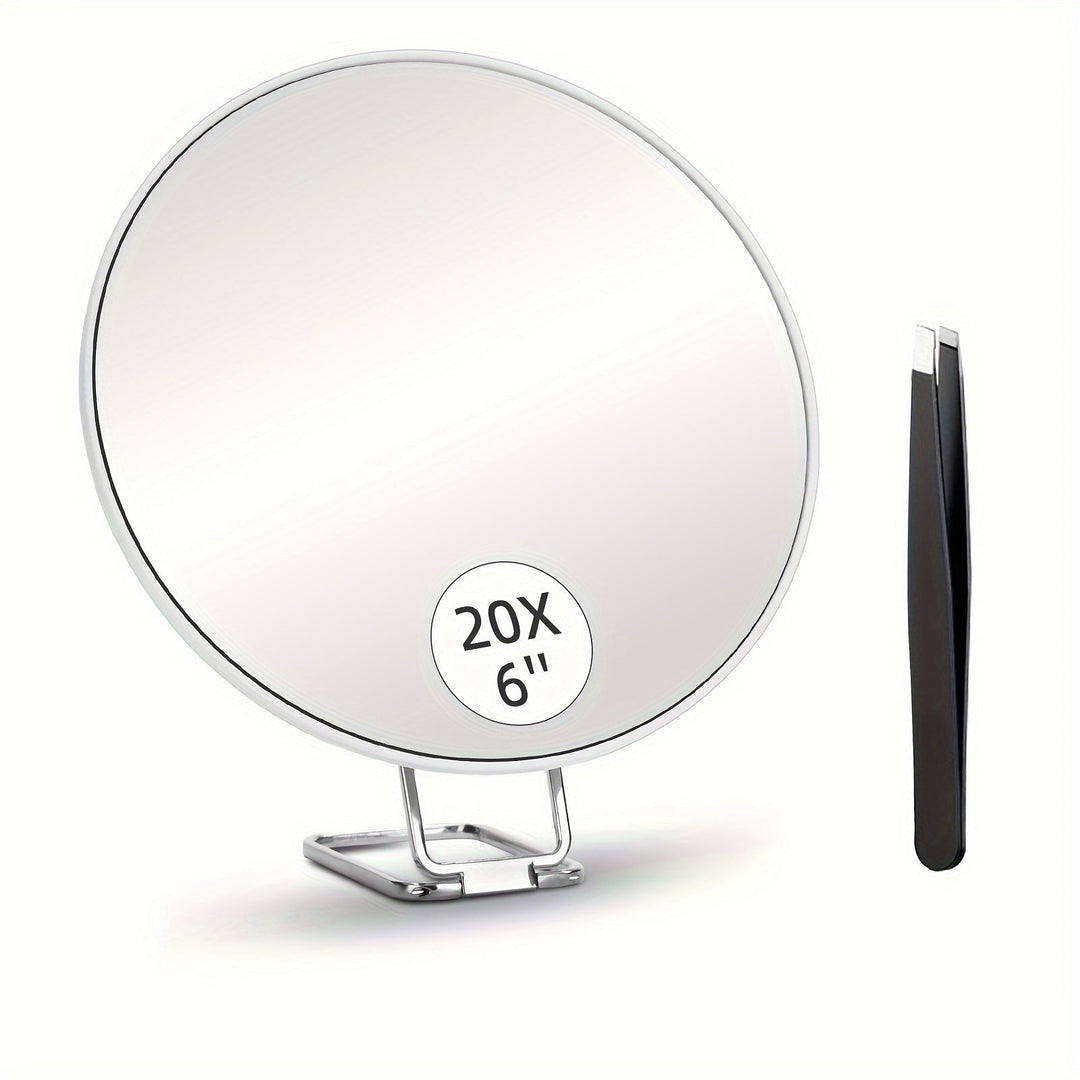 PrecisionGlow – Portable Makeup Mirror with Magnification Bowlift