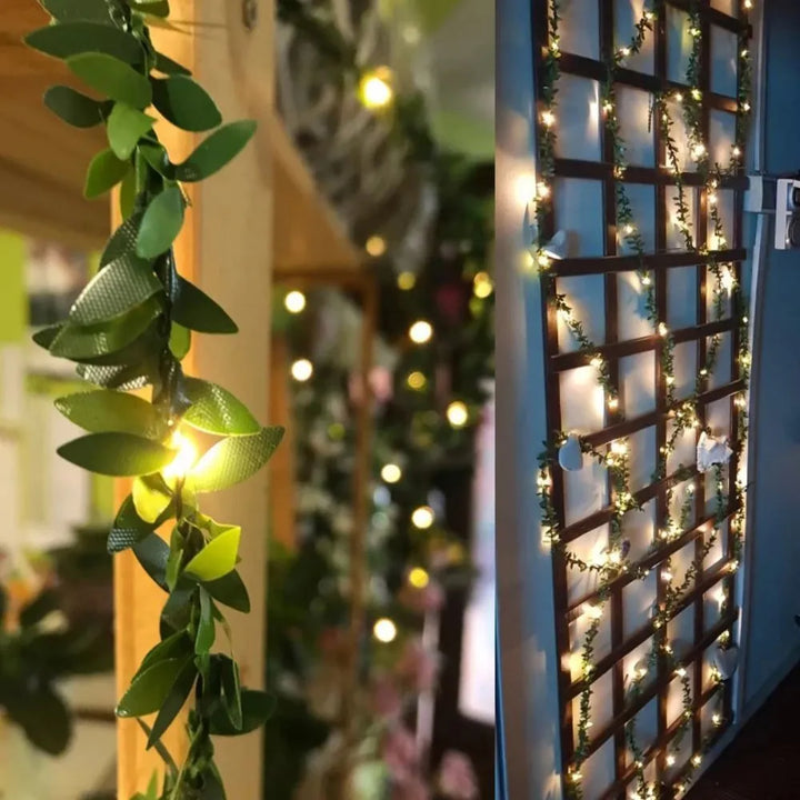 BowLift | LED string lights with ivy vines – Decorative string lights for indoor and outdoor use