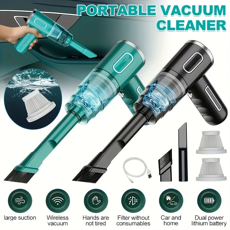 BowLift | PowerClean - Portable USB Rechargeable Vacuum Cleaner for Car and Home