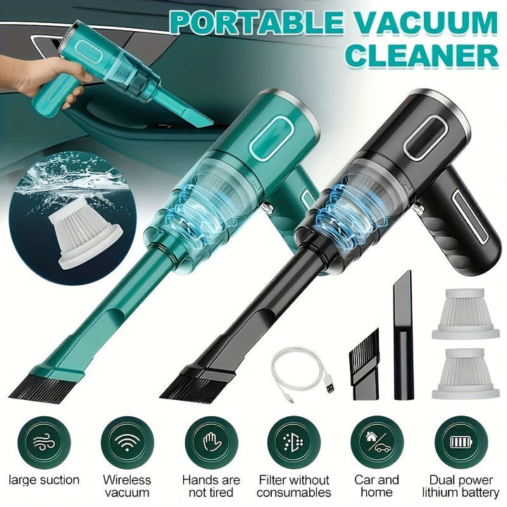 BowLift | PowerClean - Portable USB Rechargeable Vacuum Cleaner for Car and Home