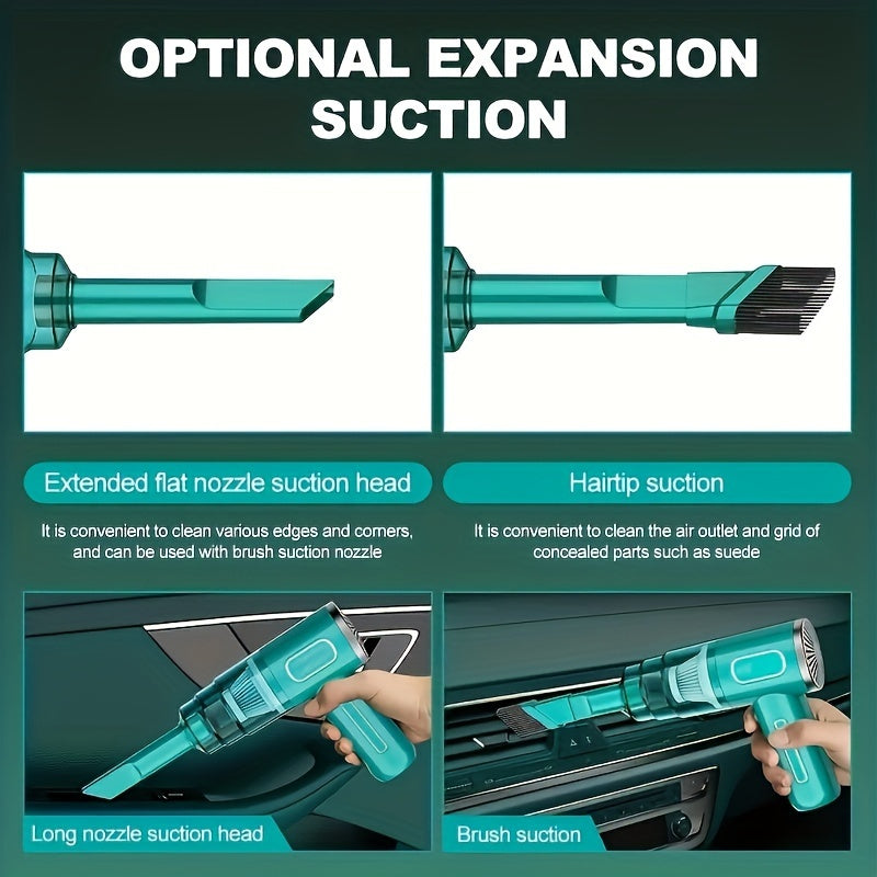 BowLift | PowerClean - Portable USB Rechargeable Vacuum Cleaner for Car and Home