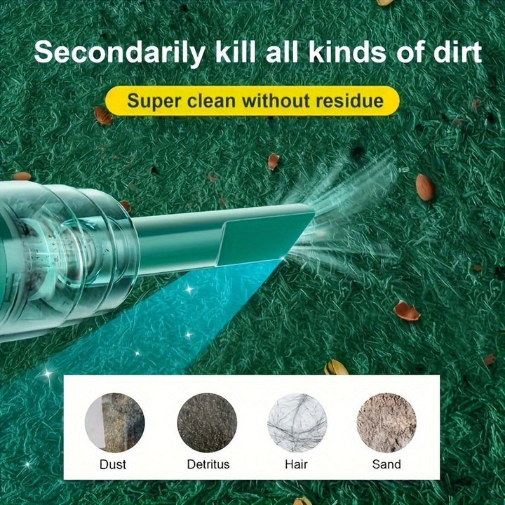 BowLift | PowerClean - Portable USB Rechargeable Vacuum Cleaner for Car and Home