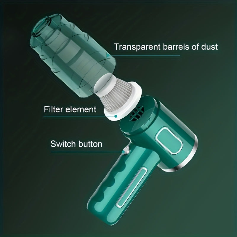 BowLift | PowerClean - Portable USB Rechargeable Vacuum Cleaner for Car and Home