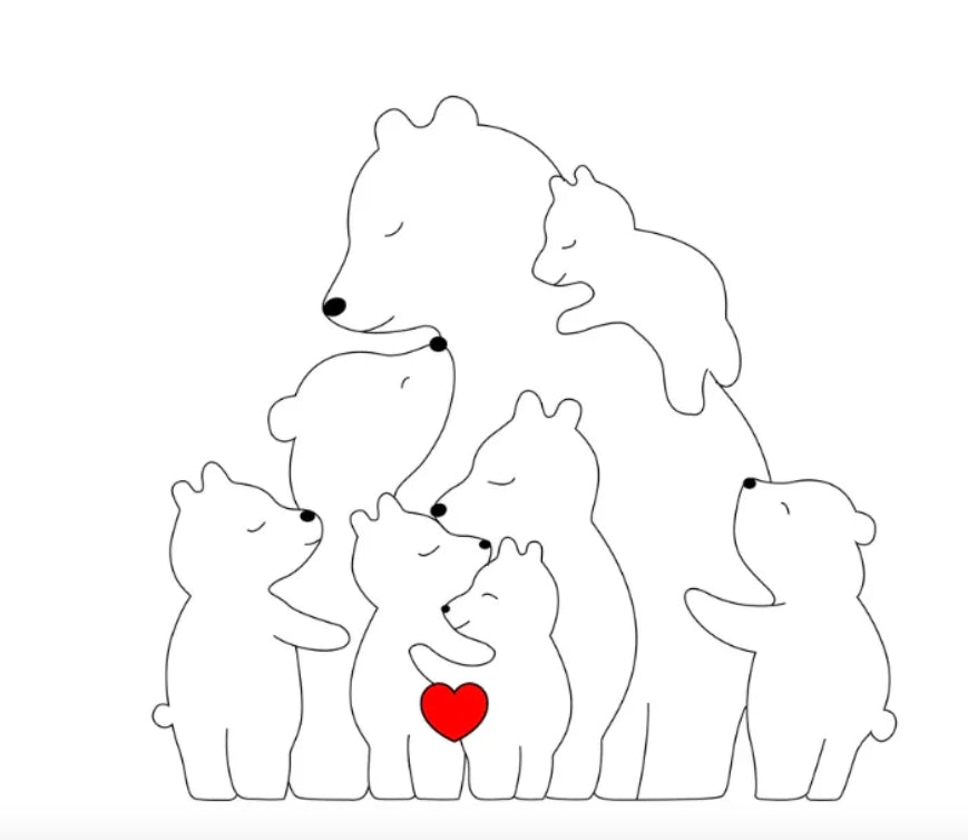 BowLift | Customizable Bear Family