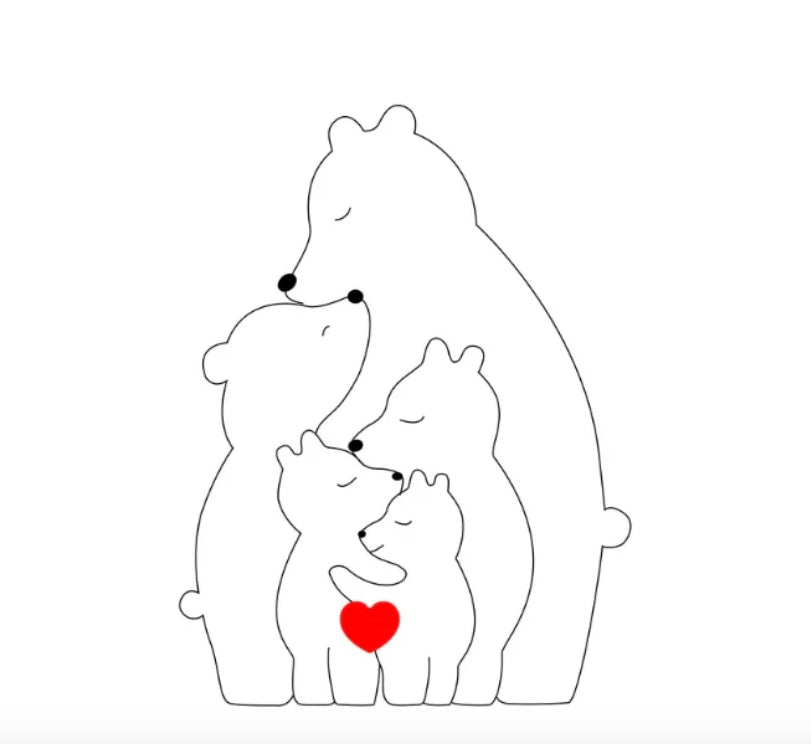 BowLift | Customizable Bear Family