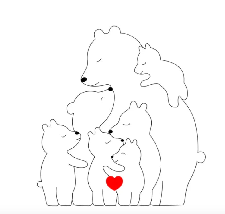 BowLift | Customizable Bear Family