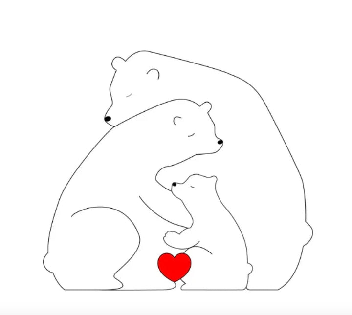 BowLift | Customizable Bear Family