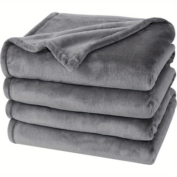 UltraSoft Fleece Blanket – Luxury Reversible for Every Season Bowlift