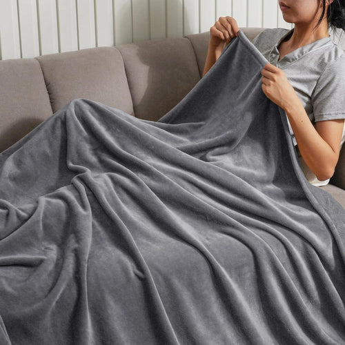 UltraSoft Fleece Blanket – Luxury Reversible for Every Season Bowlift