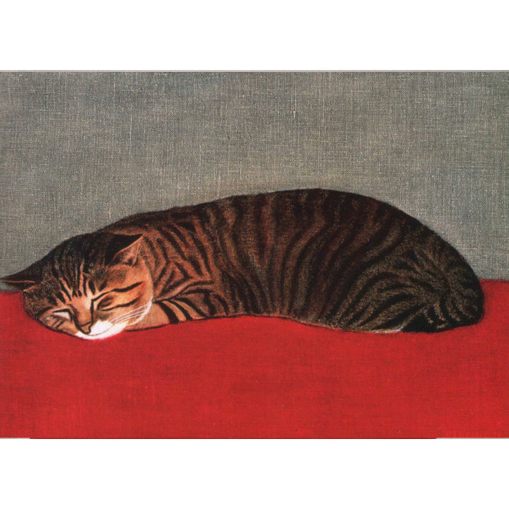 BowLift | Novelty Cat Pattern Carpet Red and Black Polyester Washable Pet-Friendly Area Rug for Decoration