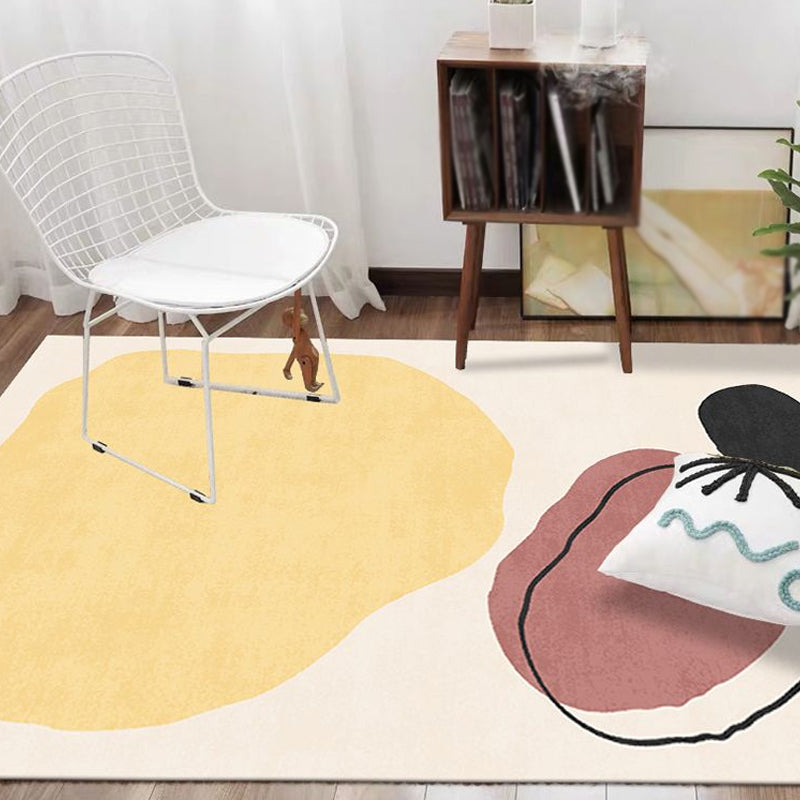 BowLift | Simple Norwegian Carpet Multifunctional Abstract Carpet Washable Pet-Friendly Area Rug for Living Room
