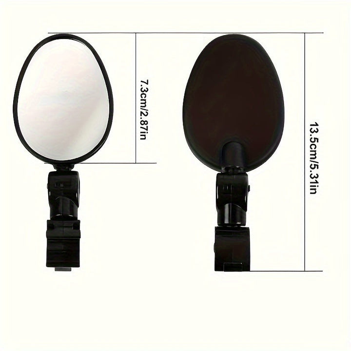 WideView Mirrors – Safety bike mirrors Set of 2 Bowlift