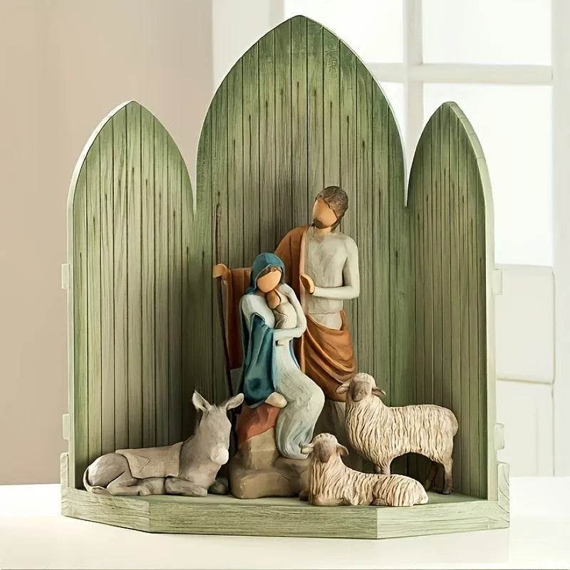BowLift | Christmas Sculpture Hand-painted Christmas Holiday Ornaments