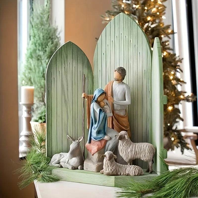BowLift | Christmas Sculpture Hand-painted Christmas Holiday Ornaments