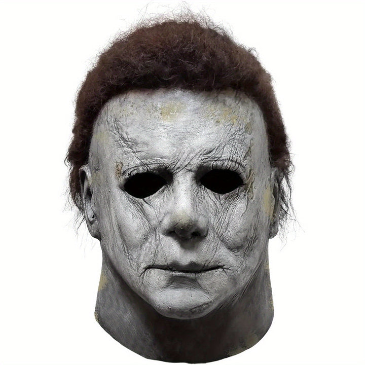 BowLift | Men’s Realistic Scary Halloween Mask Set | Horror Prop Knife