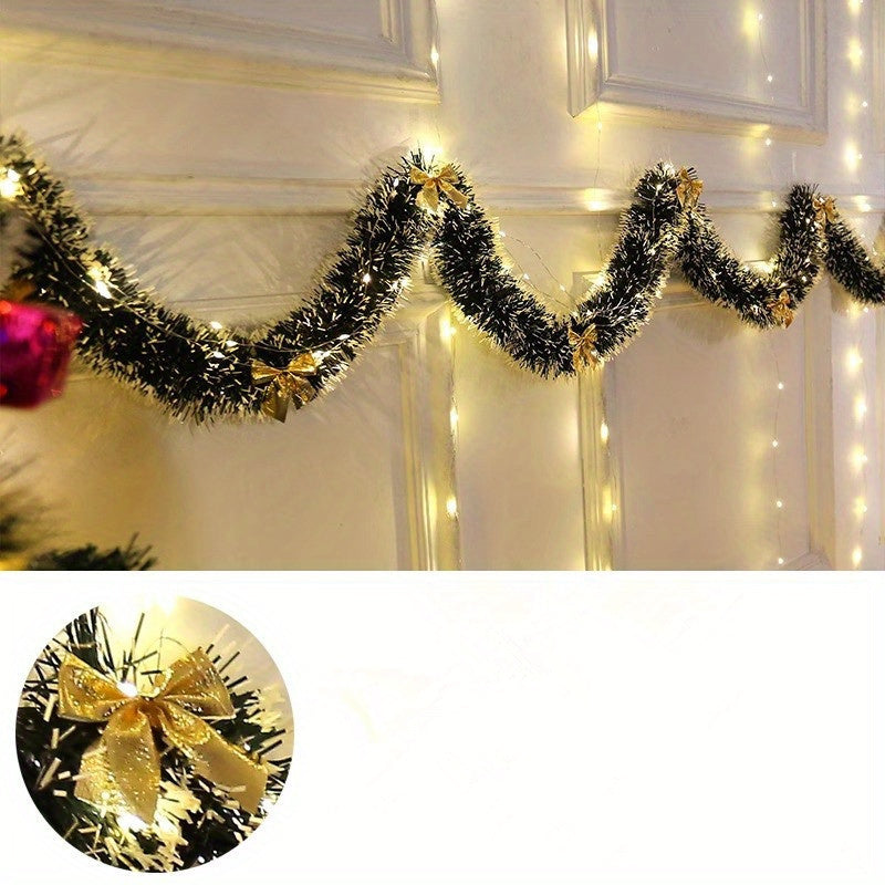 BowLift | Set of 2 Battery-Powered LED Christmas Garland Lights