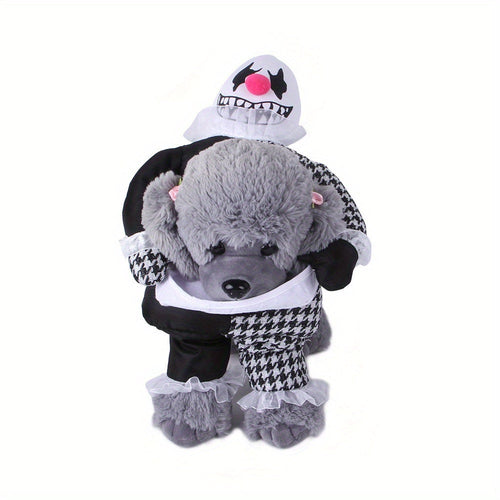 BowLift | Funny Scary Dog Halloween Costume | Small Walking Outfit