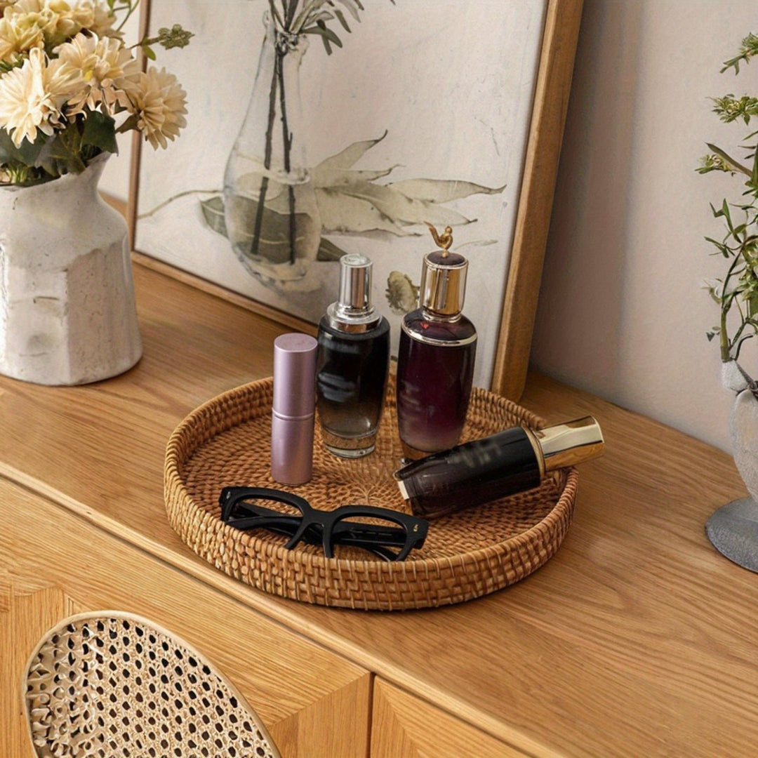 RattanCharm - Elegant Handmade Rattan Serving Bowl Bowlift