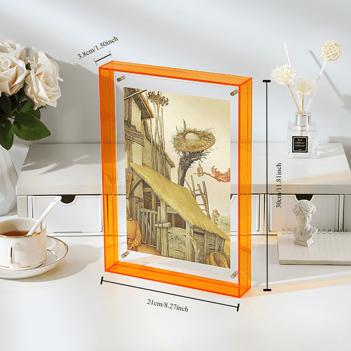 AcrylicFrame – Luxury Art Deco Photo Frame Bowlift