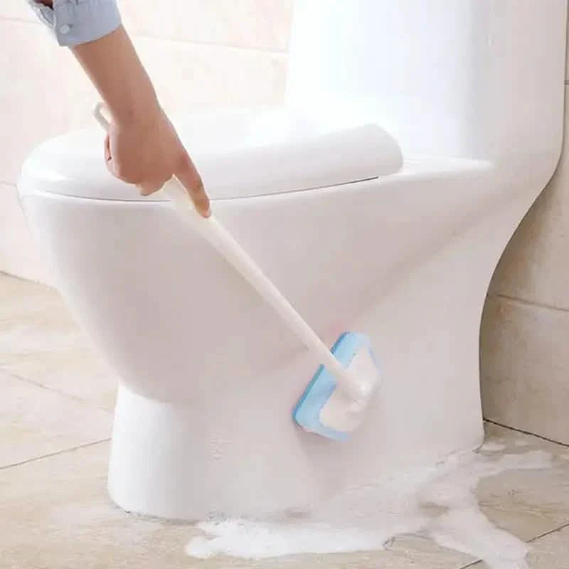 BowLift | 7-piece set: Removable cleaning brush with 7 sponges for bathtub, tiles, floor & windows