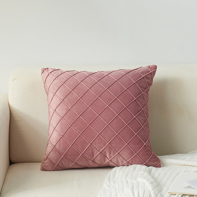 Textured Decorative Velvet Cushion