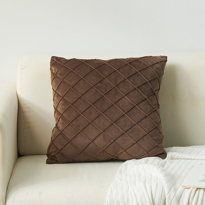 Textured Decorative Velvet Cushion