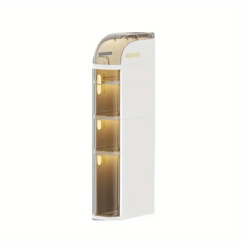 BowLift | BathroomBliss Rolling Cabinet | Space-saving bathroom solution with wheels for easy moving