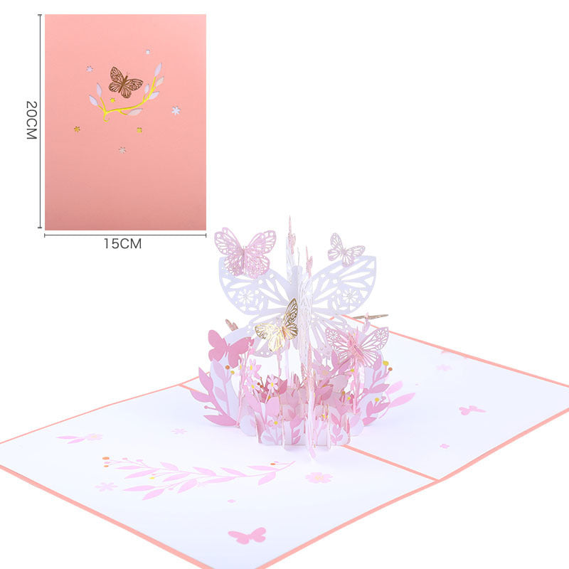 BowLift | Creative 3D paper cut-out card with popup greeting card