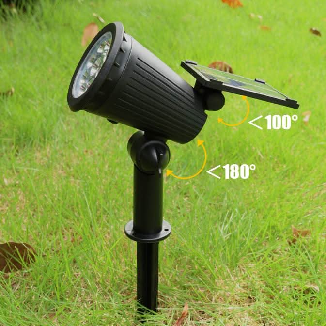 BowLift | SunSpot Solar Garden Spotlight with Color-Changing LEDs