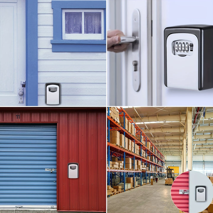 Key safe for outdoors with code & cover | Bowlift