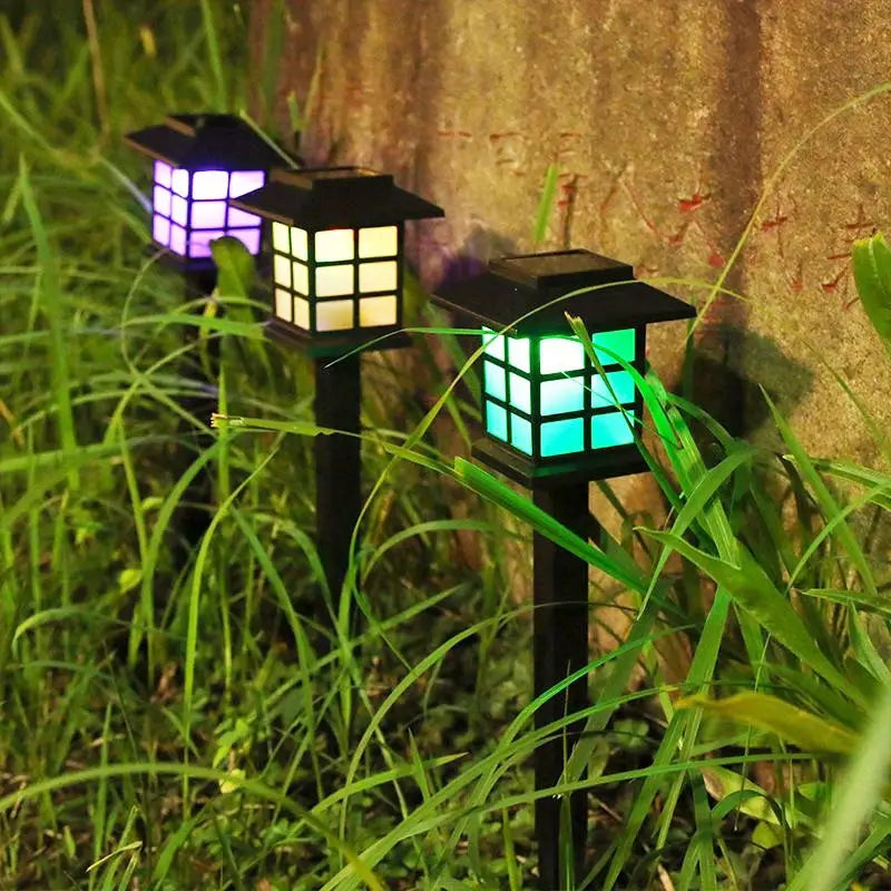 BowLift | Solar Garden Lights in Lantern Style – Waterproof LED Path Lighting for Outdoor Areas