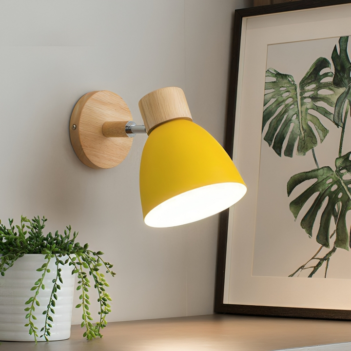 Minimalist Scandinavian Wall Lamp – Nordic Design for Bedroom and Living Room | LED Lighting | Bowlift