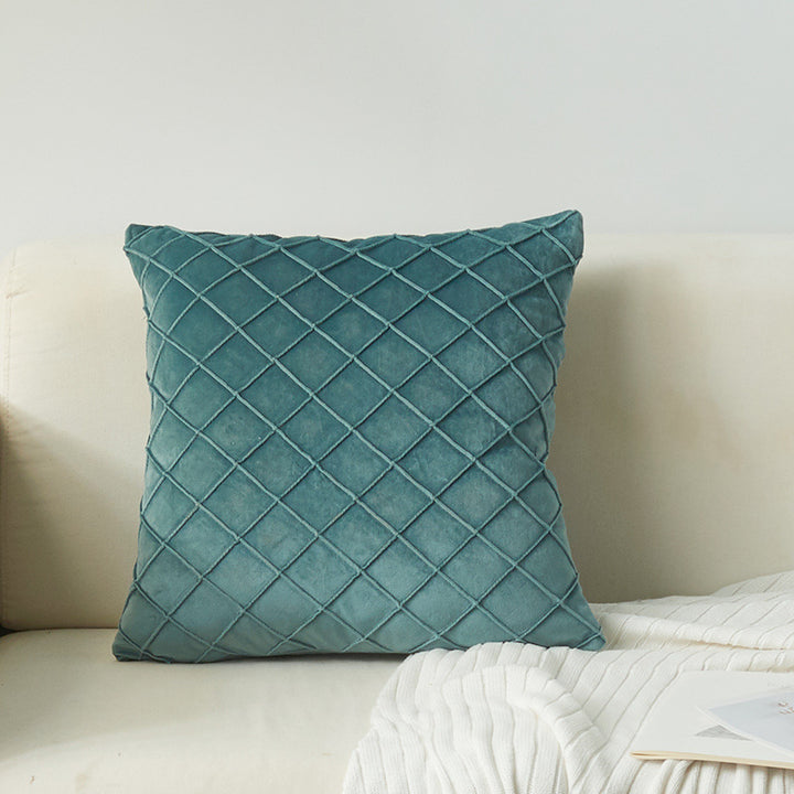 Textured Decorative Velvet Cushion
