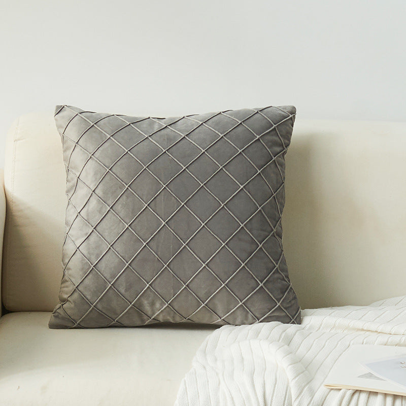 Textured Decorative Velvet Cushion