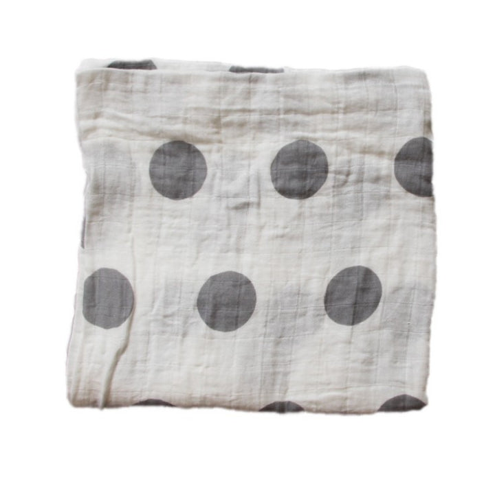Cute Patterned Muslin Swaddle Blanket Bowlift