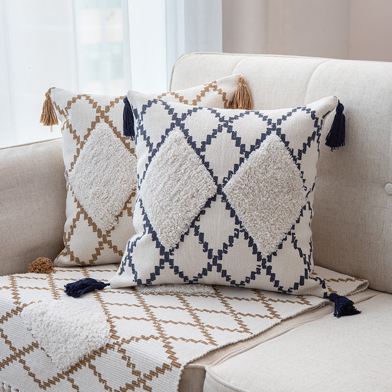 Square home decorative cushion cover