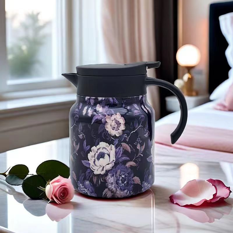 BowLift | Limited time discount1000 ml vacuum insulated teapot with strainer