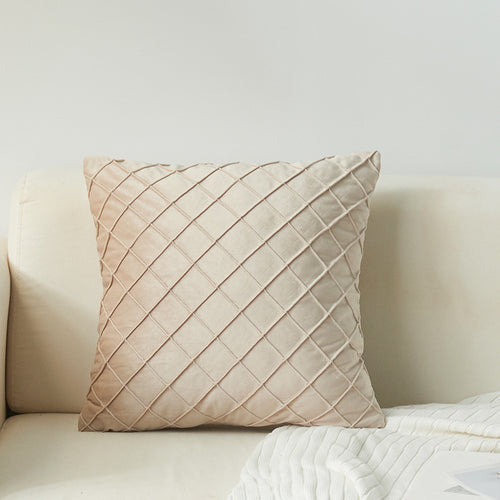 Textured Decorative Velvet Cushion