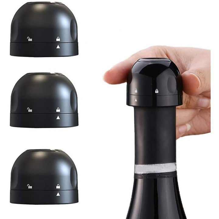 Reusable Leakproof Silicone Sealed Champagne Wine Bottle Stopper | Bowlift