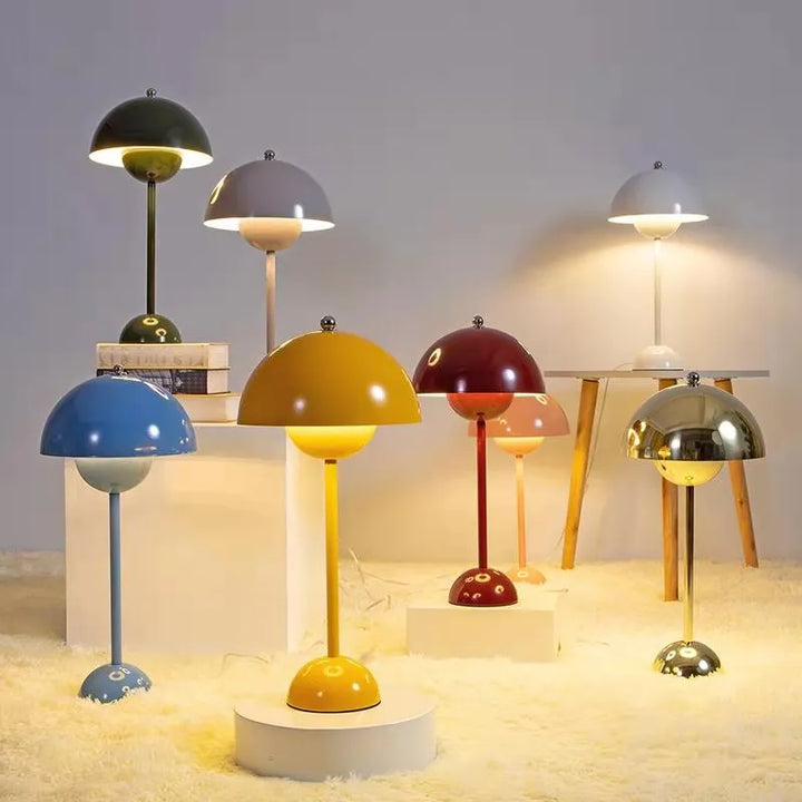BowLift | Trendy Mushroom-shaped Design Lamp - MushLuxe
