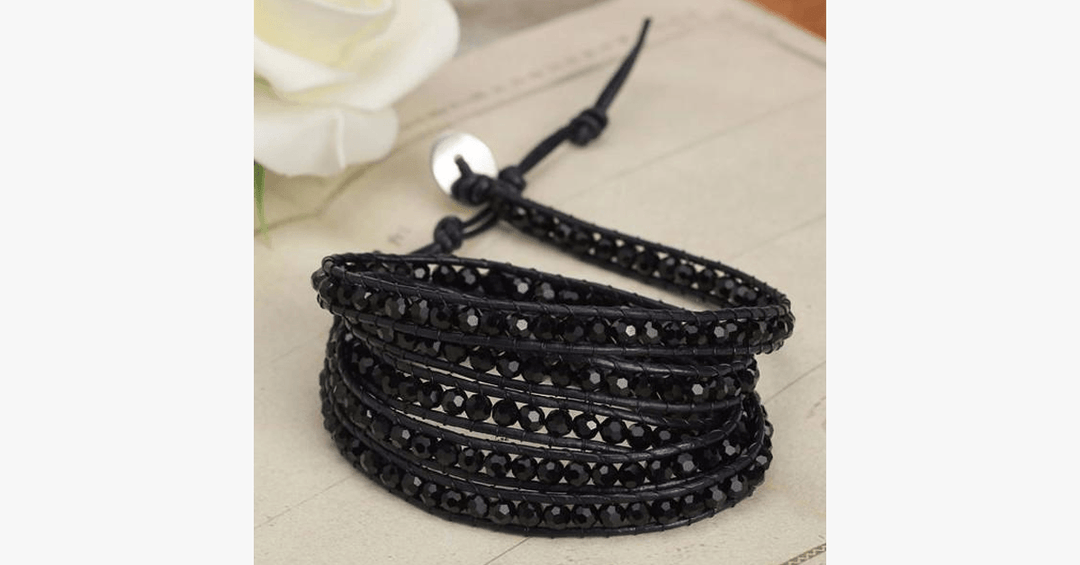 BowLift | Midnight crystal beads