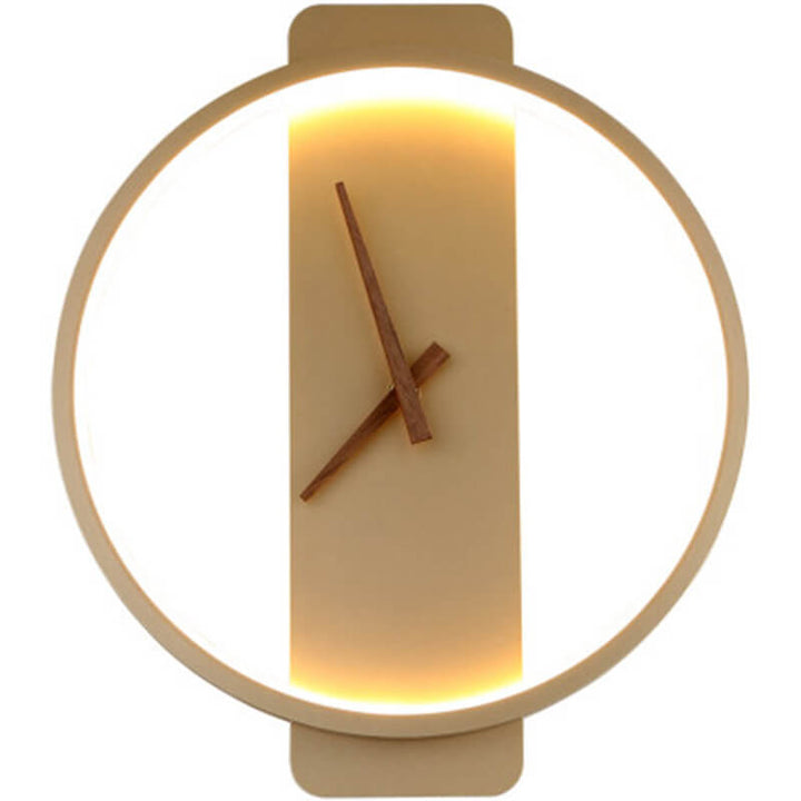 BowLift | Luxe Clock-shaped LED Wall Lamp for Modern Interior
