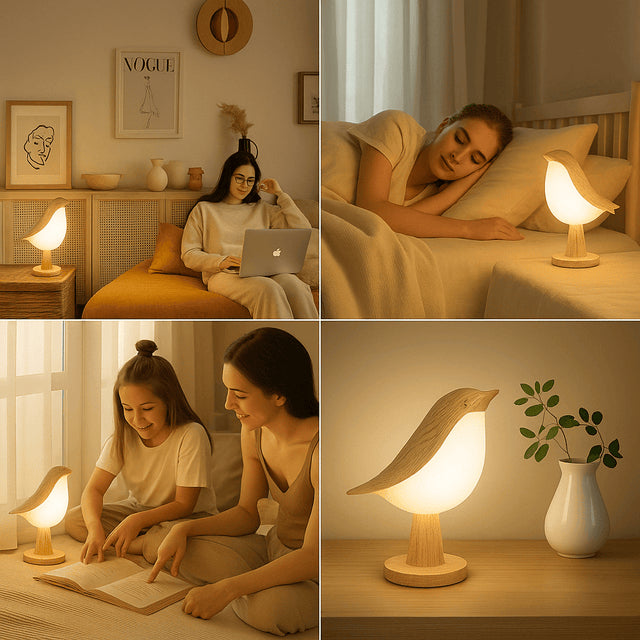 BowLift | LumiNest Soft Night Light | A charming lamp that calms and beautifies your space