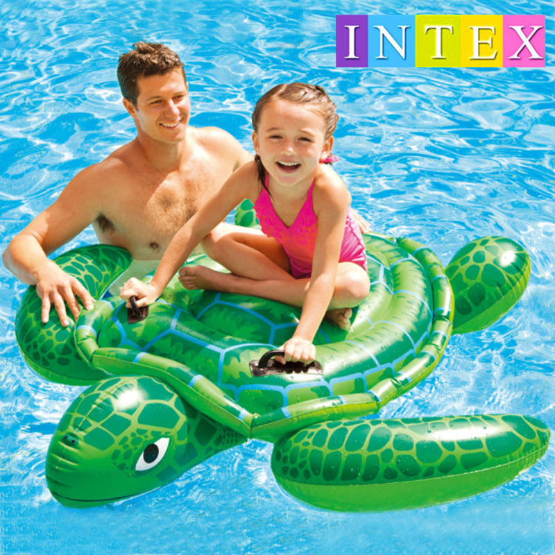 Unisex Inflatable Turtle with Handles Bowlift