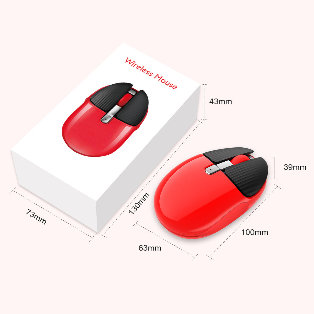 Wireless Ergonomic Mouse with Precision Tracking Bowlift