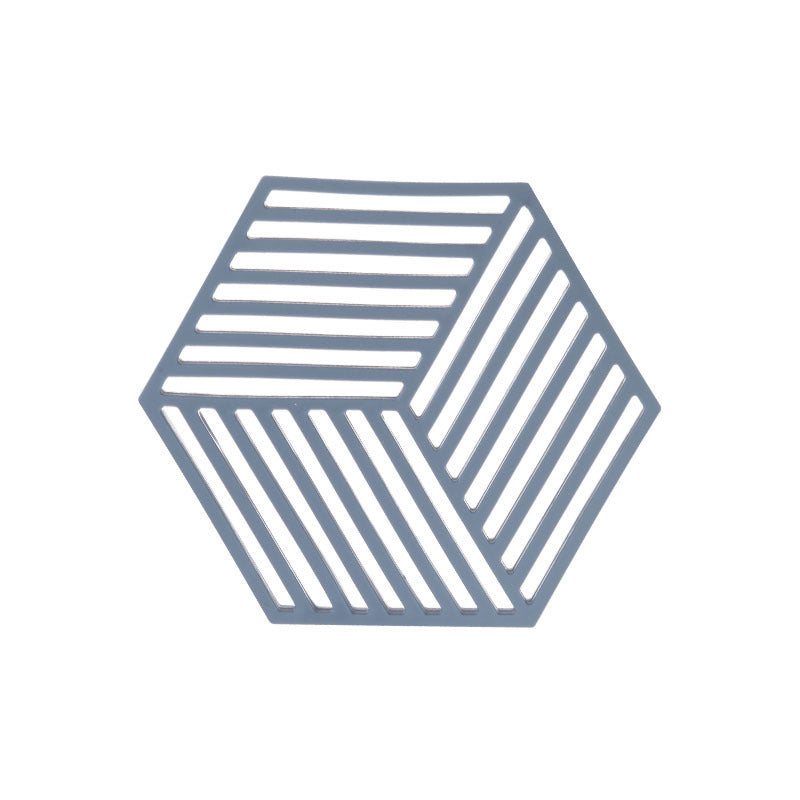 Unisex Silicone Coaster with Geometric Design Bowlift